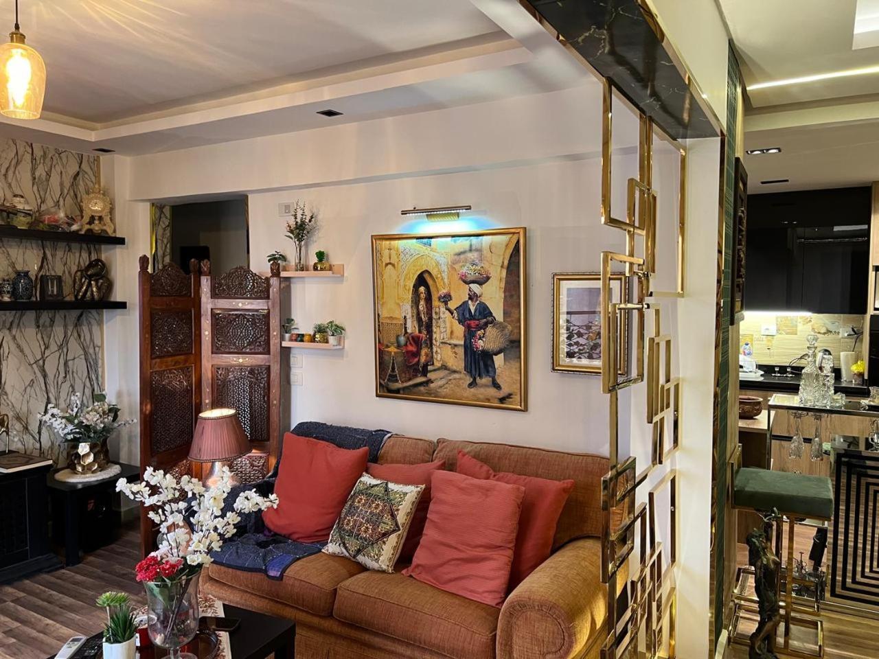 Apartament شقه مفروشه فاخره بالقاهره الجديده New Cairo Zewnętrze zdjęcie