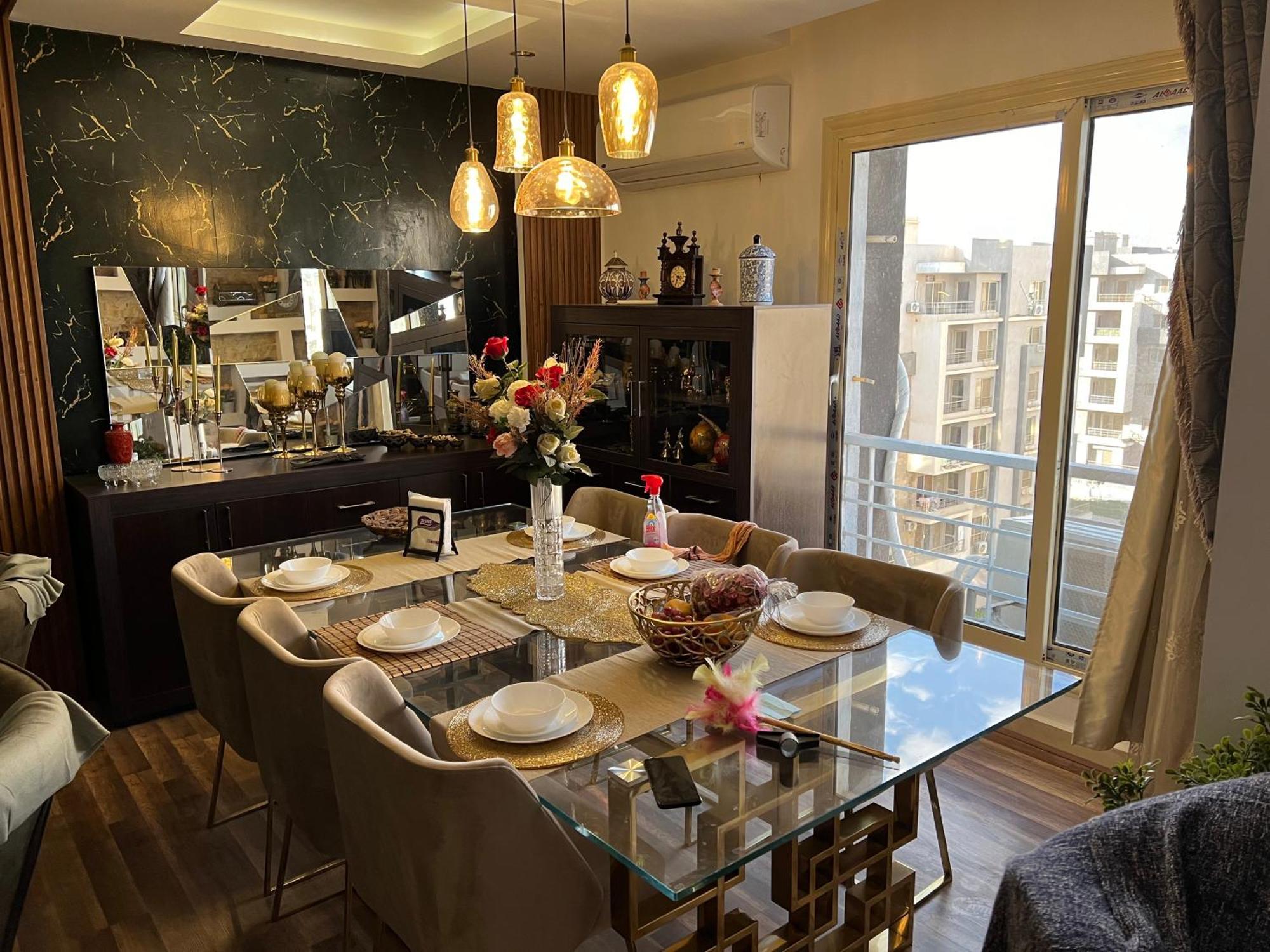 Apartament شقه مفروشه فاخره بالقاهره الجديده New Cairo Zewnętrze zdjęcie